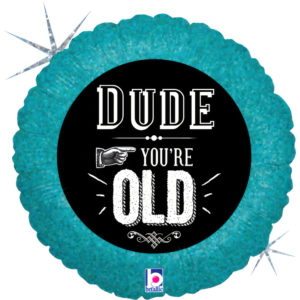 Onnittelupallo you are old